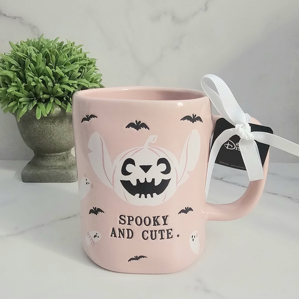 Rae Dunn Disney Lilo & Stitch Halloween Mug